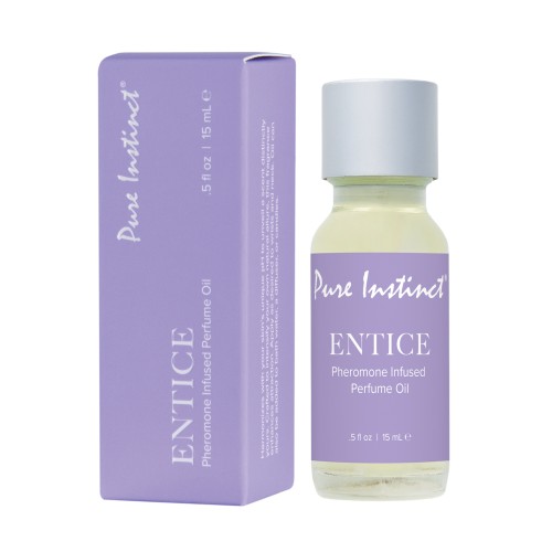 Aceite Perfume Pheromone Pure Instinct Entice - 15 ml