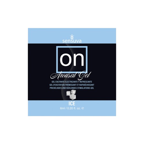 ON Ice Arousal Gel Single Use Packet - 6 ml