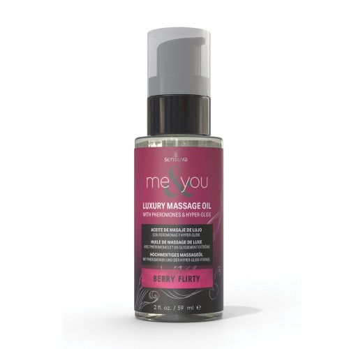 Sensuva Me & You Massage Oil