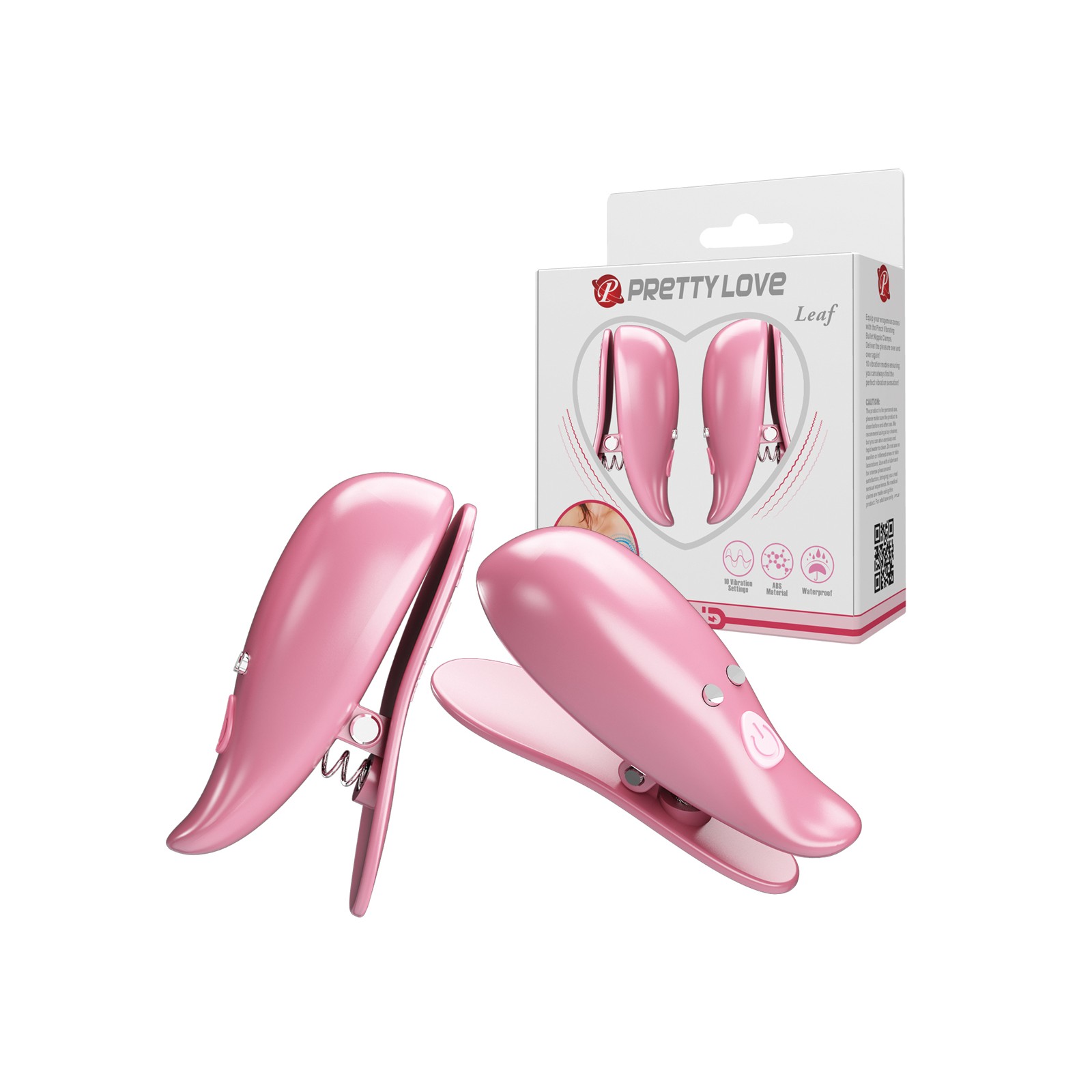 Pretty Love Wireless Vibrating Nipple Clamps