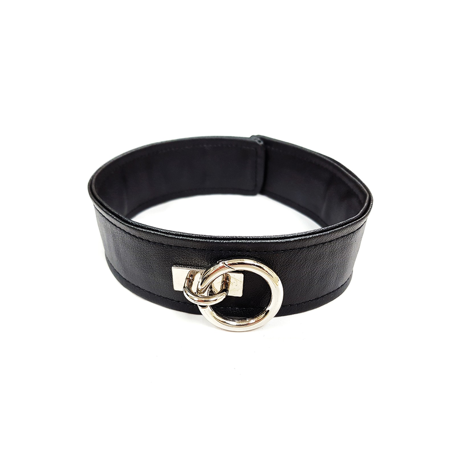 Rouge Vegan Leather BDSM Collar for Couples