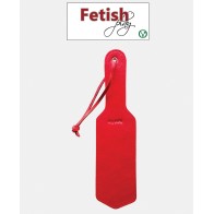 Rouge Fetish Play Vegan Leather Paddle Red