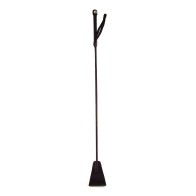 Rouge Fetish Vegan Leather Riding Crop Black