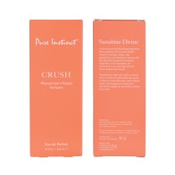 Perfume de Feromonas Pure Instinct Crush Spray de 9.2 ml