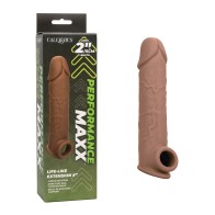 Performance Maxx Life-Like 8" Penis Extension - Brown