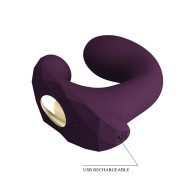 Pretty Love Billy Vibrating Dual Stimulator Purple