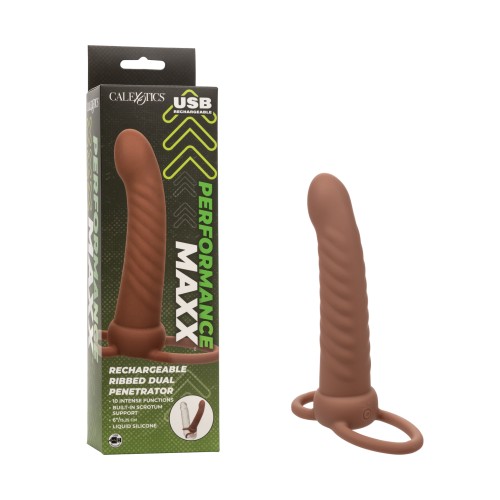 Doble Penetrador Recargable Performance Maxx para Parejas