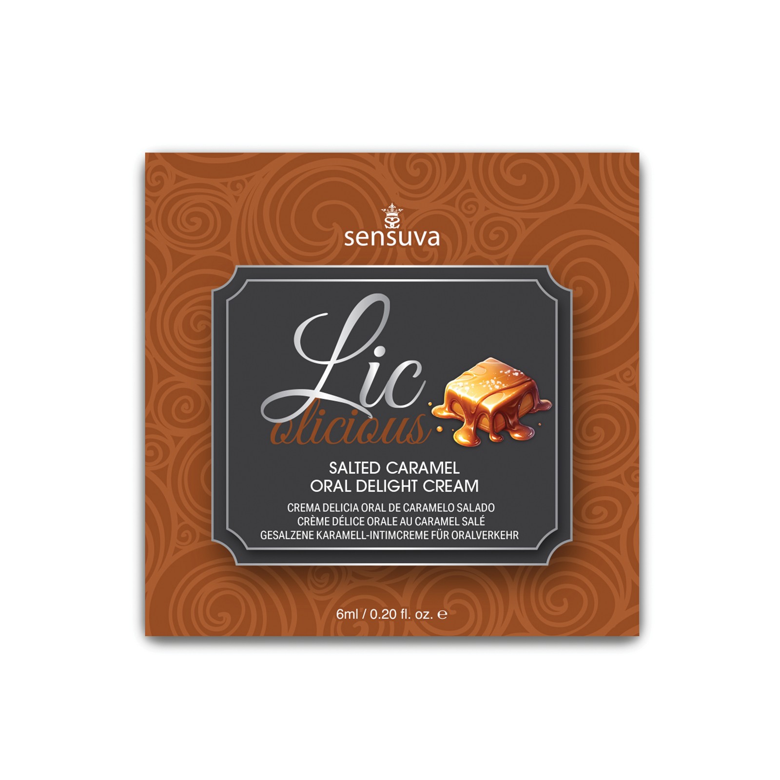 Lic O Licious Oral Delight Cream - 6ml Salted Caramel