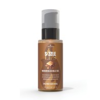 Sizzle Lips Edible Warming Gel for Intimacy