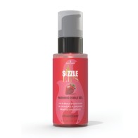 Sizzle Lips Warming Gel Strawberry 2 oz