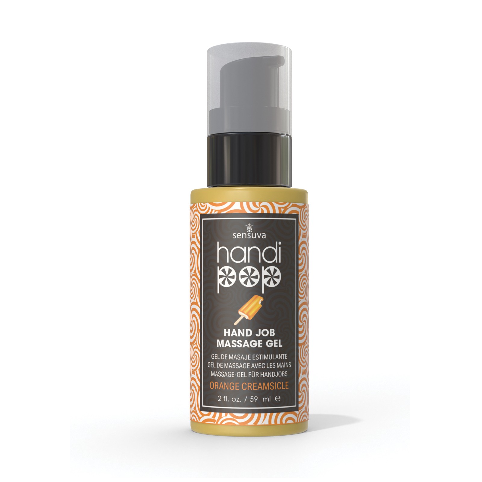 Handipop Massage Gel Orange Creamsicle