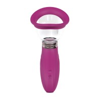 Pumpeador Delightful Clitoral, Nipple & Breast de Shots Rosa