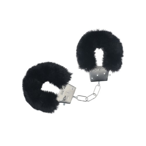 Classic Fluffy Handcuffs - Black