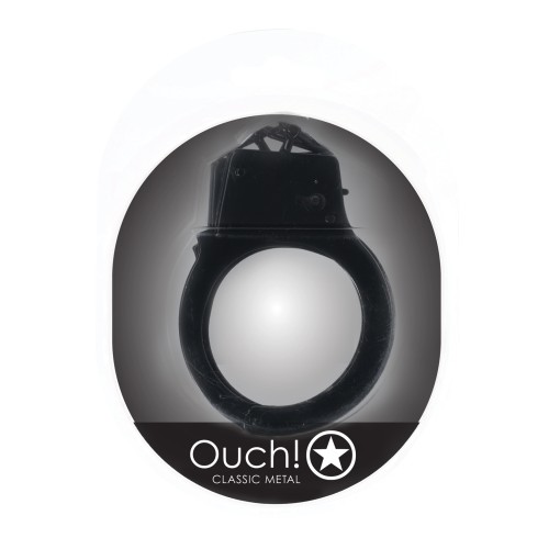 Shots Ouch! Classic Metal Handcuffs for Intimacy