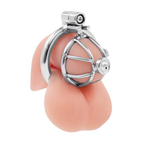 Lockmaster Stainless Steel Chastity Cage - Pure Control