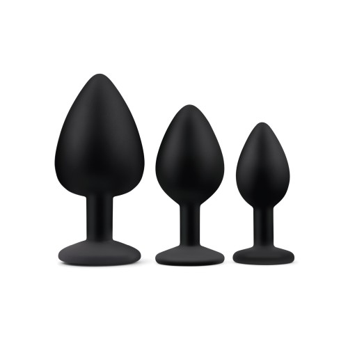 Gemsations 3 pc Silicone Butt Plug Training Set