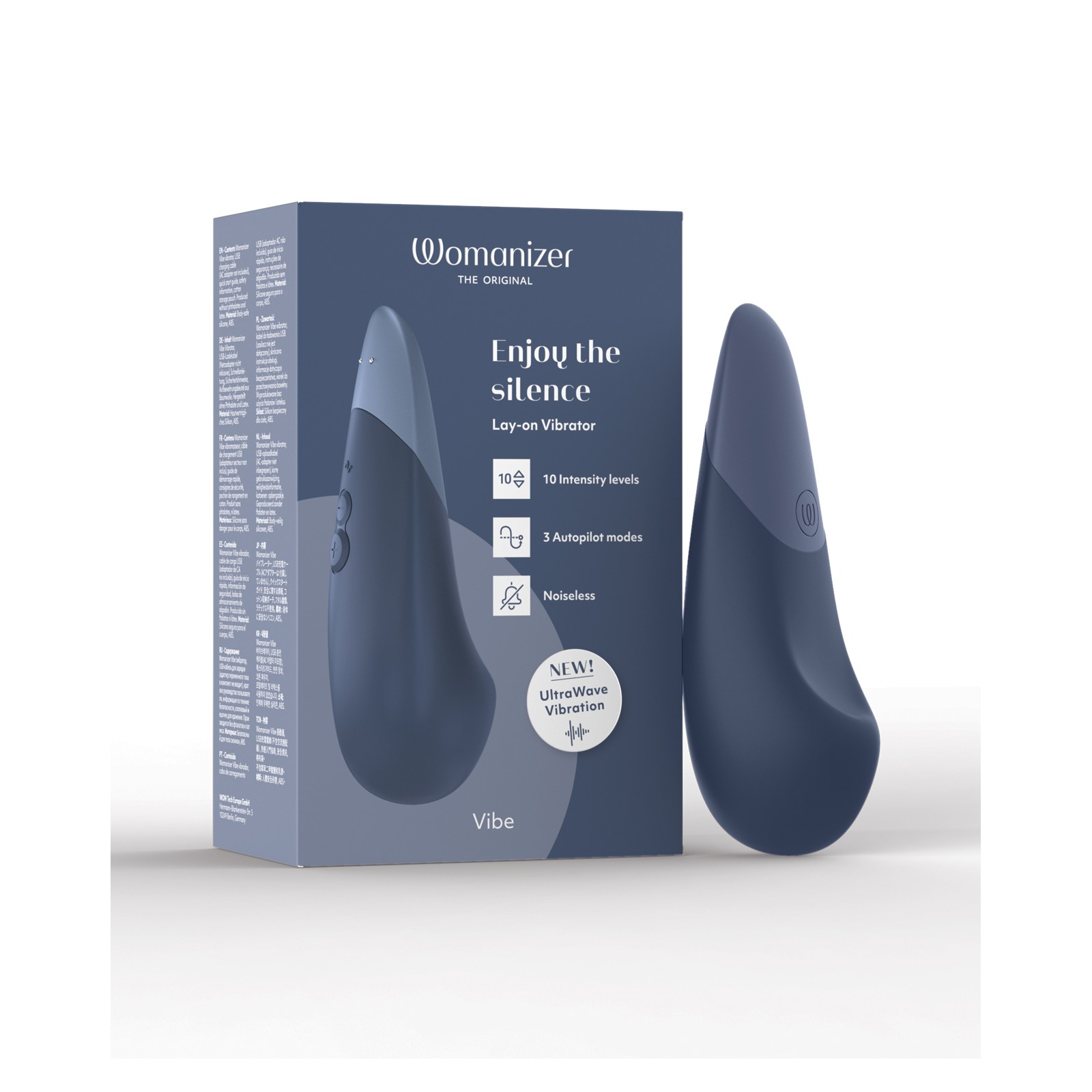 Womanizer Vibe Silent Stimulator for Unique Sensations