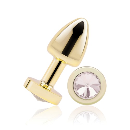 Gemsations 2 Inch Metal Butt Plug Gold