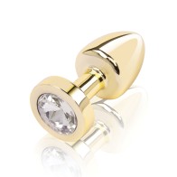 Gemsations 2 Inch Metal Butt Plug Gold