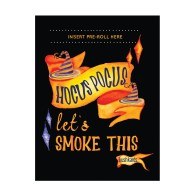 Halloween Hocus Pocus Greeting Card with Matchbook