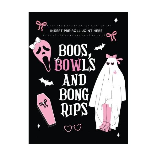 Halloween Boo's Greeting Card with Matchbook