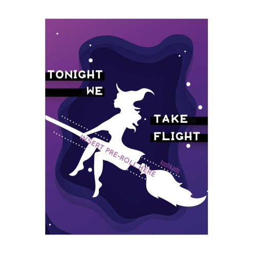 Halloween Take Flight Greeting Card - Perfect for Celebrations