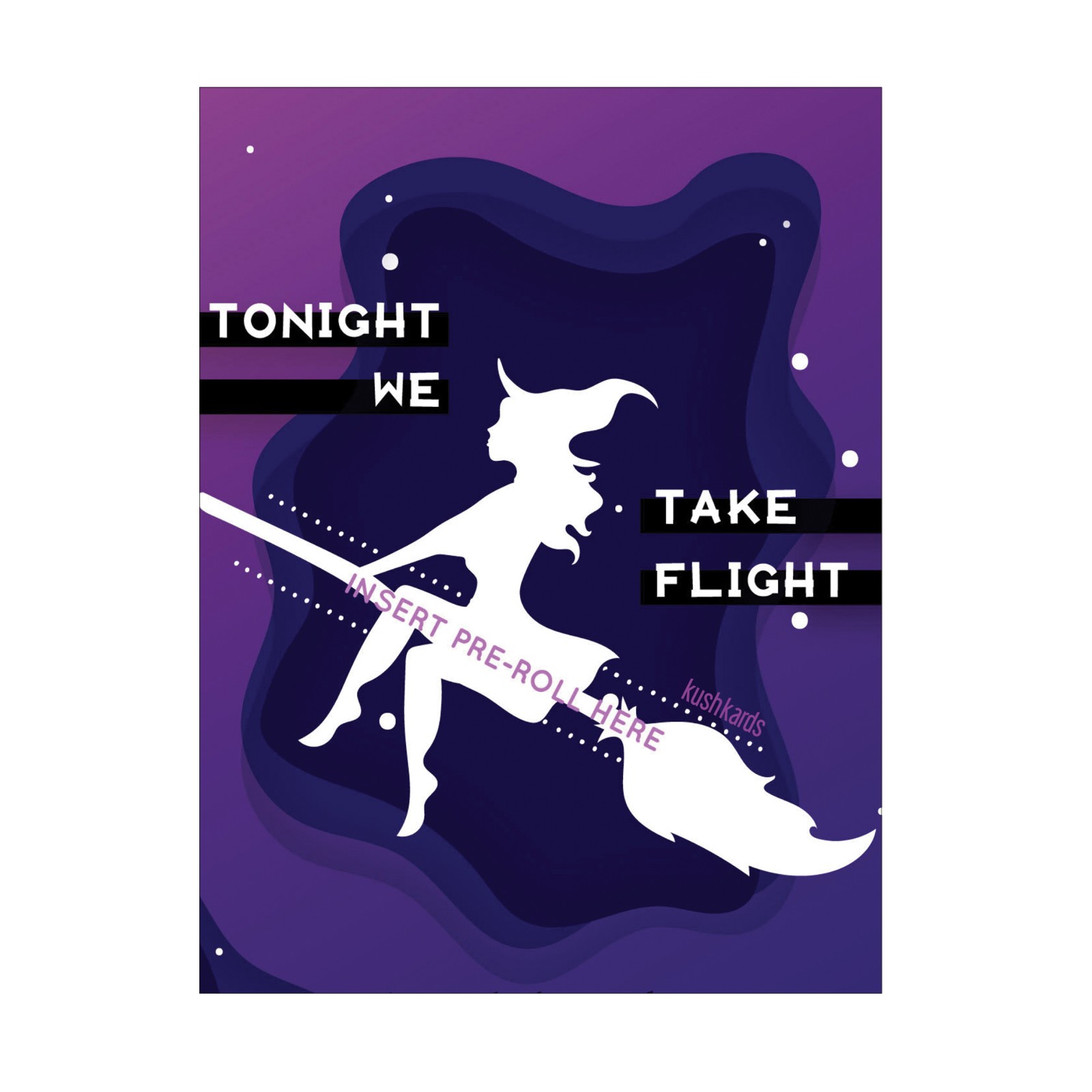 Halloween Take Flight Greeting Card - Perfect for Celebrations