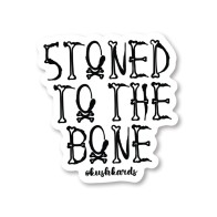 Halloween Stoned to the Bone Stickers Pack