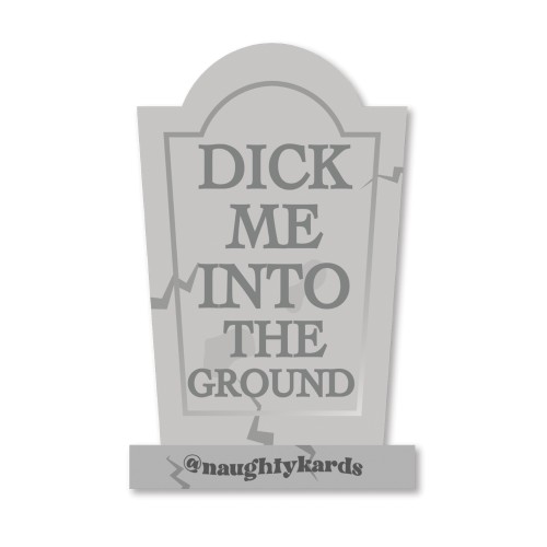 Halloween Dick In Ground Sticker Pack of 3