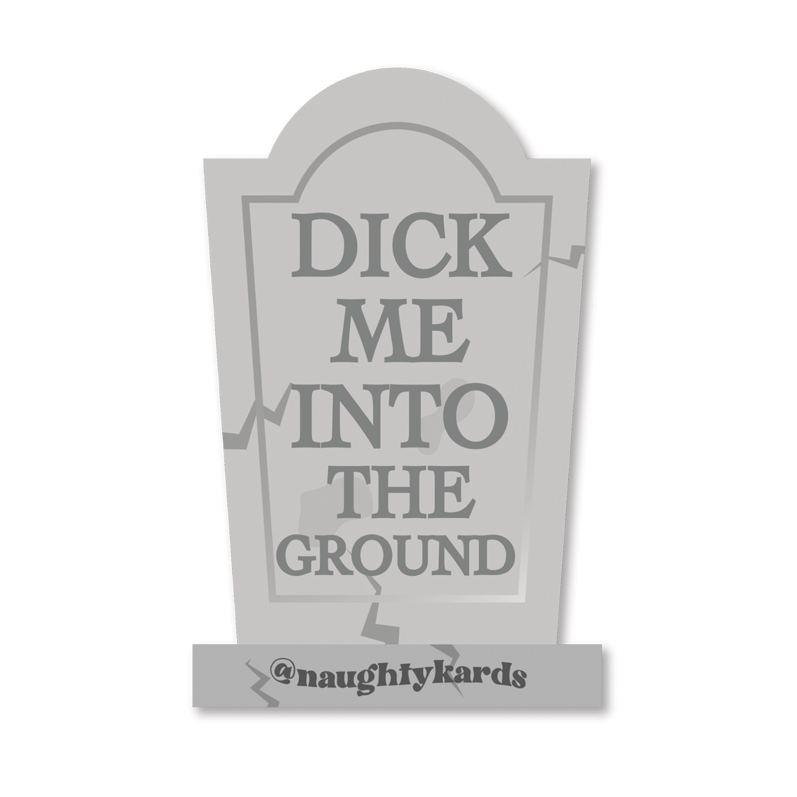 Halloween Dick In Ground Sticker Pack of 3