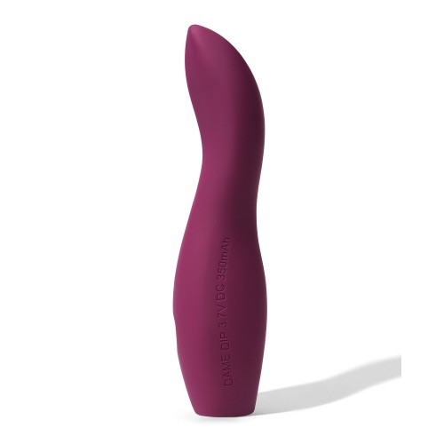 Dame Dip 2.0 Versatile Vibrator Plum