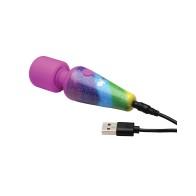 Rainbow Mini Wand for Vibrant Pleasure