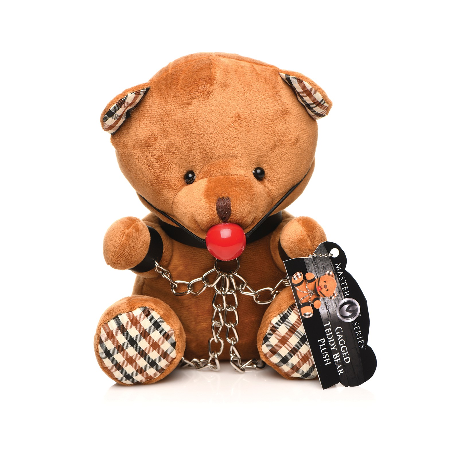 Master Series Gagged Teddy Bear Plush