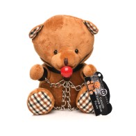 Master Series Gagged Teddy Bear Plush