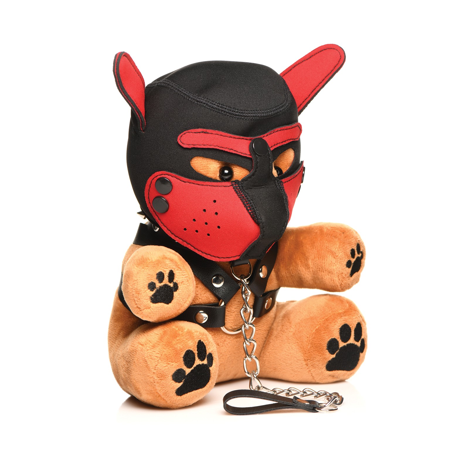 Charming Kinky Pup Bear for Bondage Fun