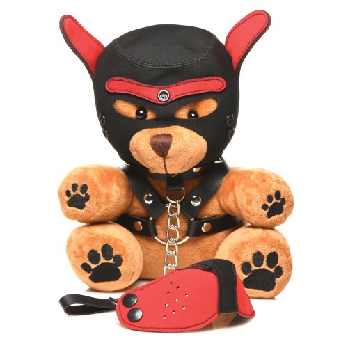 Charming Kinky Pup Bear for Bondage Fun