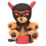 Charming Kinky Pup Bear for Bondage Fun