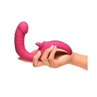 Vibrador Lickgasm Tease & Please con Movimiento y Lamido - Rosa