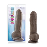 Blush Au Natural 10" Big Boy Realistic Dildo Chocolate