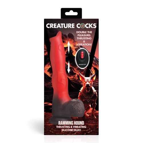 Creature Cocks Ramming Hound Vibrating Dildo