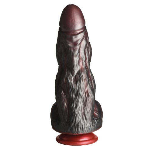 King Kong Silicone Dildo Red Gray - Unleash Your Desires