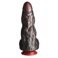 King Kong Silicone Dildo Red Gray - Unleash Your Desires