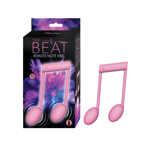 The Beat Remote Note Vibe - Unique Vibrating Toy