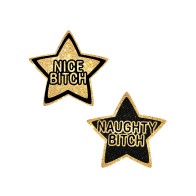 Neva Nude Glitter Stars Pasties - Daring and Fun