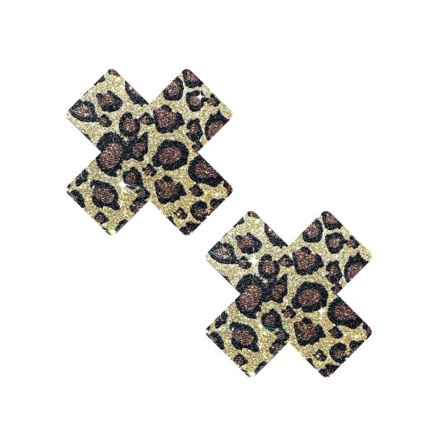 Neva Nude Cheetah Pasties for Festivals