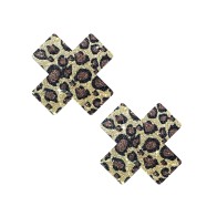 Neva Nude Cheetah Pasties for Festivals