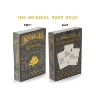 52 Deuces Poop Themed Playing Cards