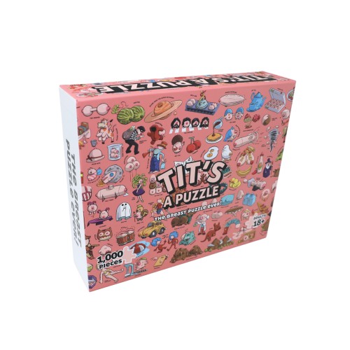 Tits A Puzzle 1000 Pieces R-rated Challenge