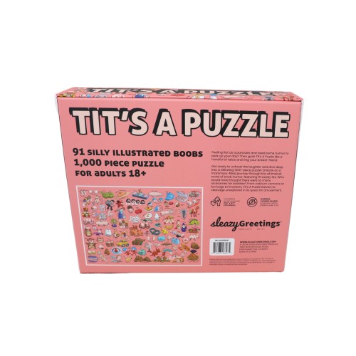 Tits A Puzzle 1000 Pieces R-rated Challenge