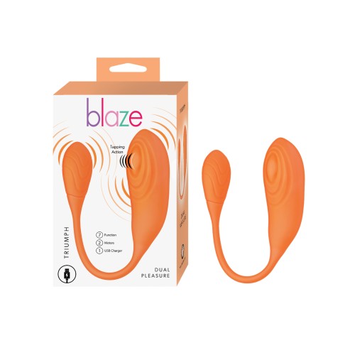 Blaze Triumph Vibrator - Orange